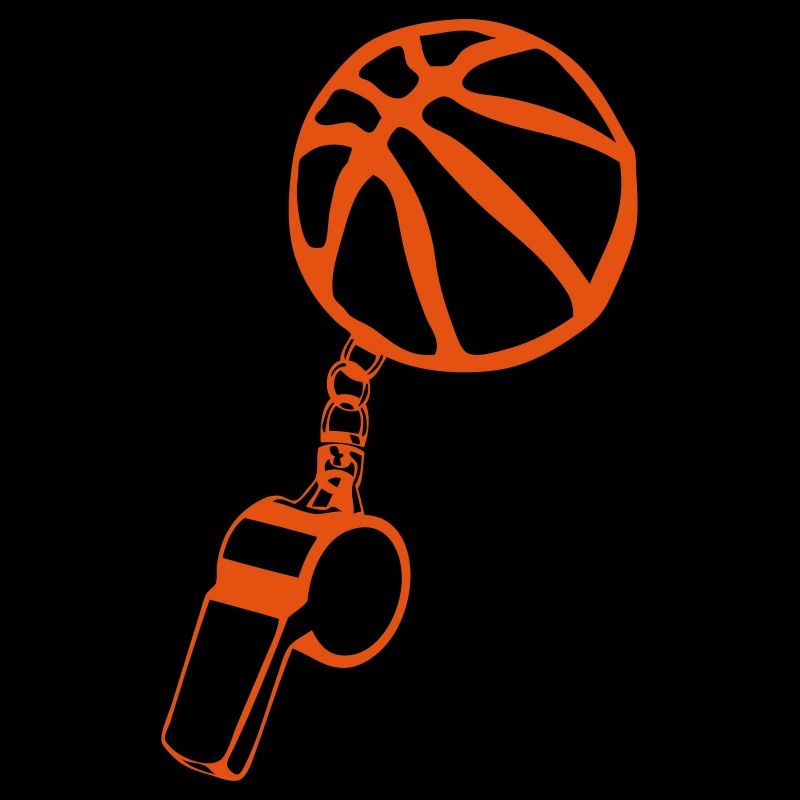 basketball referee whistle sports ball