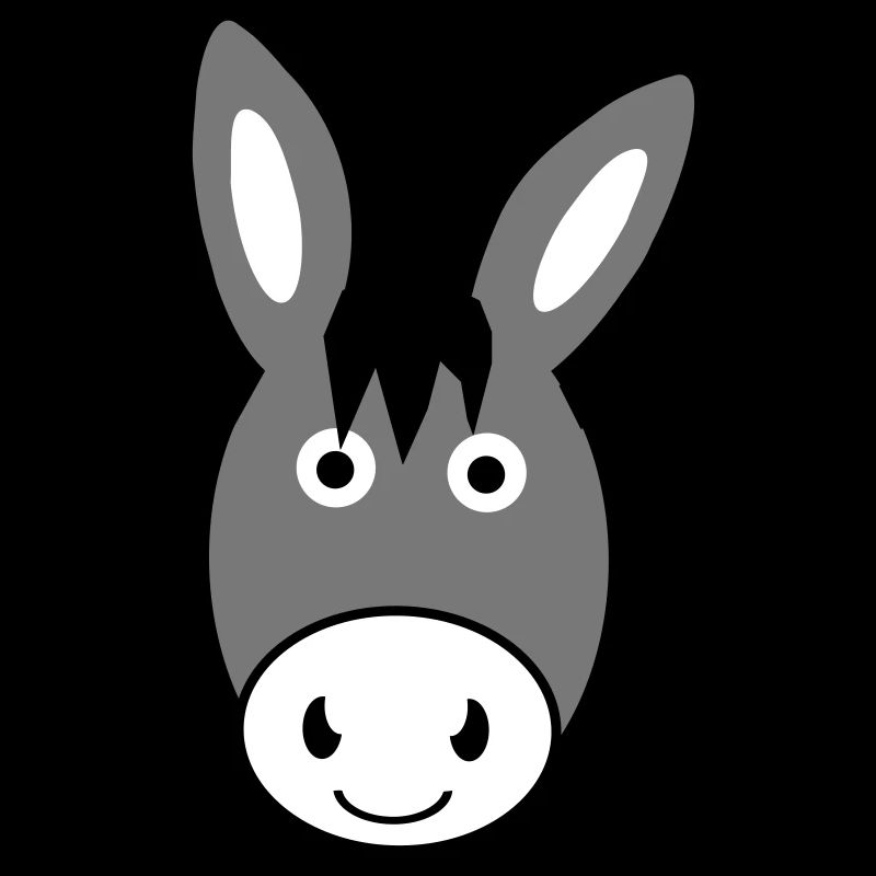 Lustiger Esel
