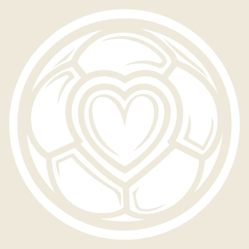 Fussball Herz Liebe