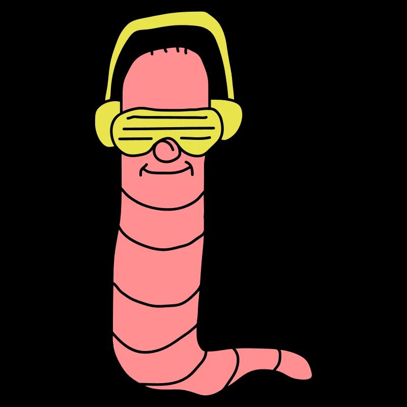 Cool Party Worm DJ