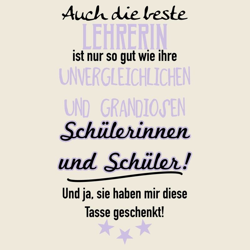 Beste Lehrerin Tasse