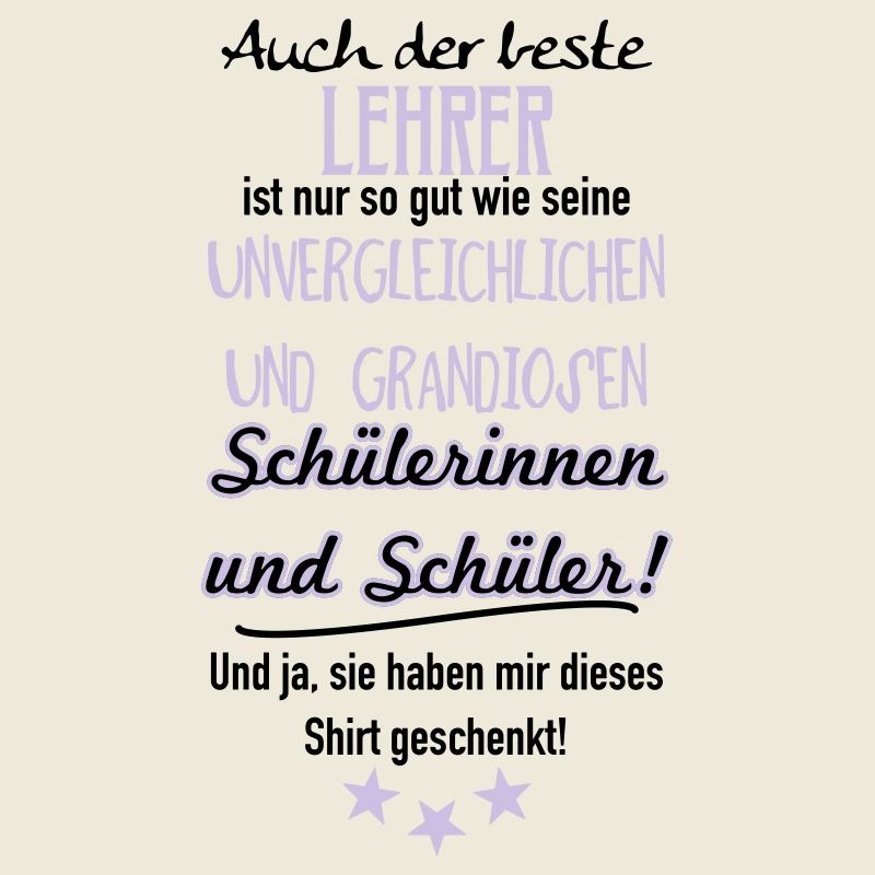 Bester Lehrer Shirt
