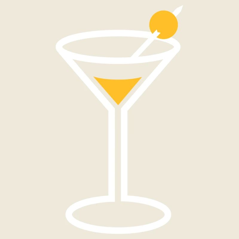 Martini-Cocktail-Glas