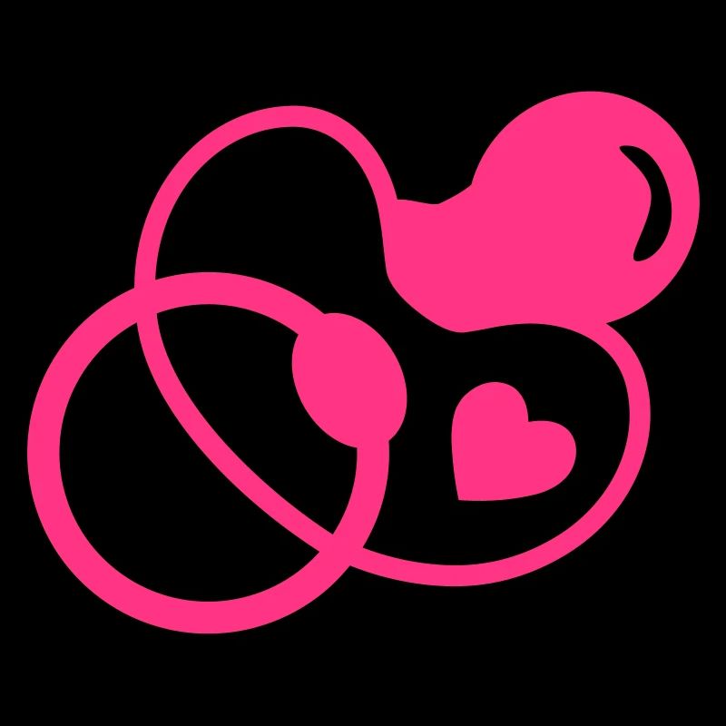 Schnuller - Nuckel - Herz - Baby