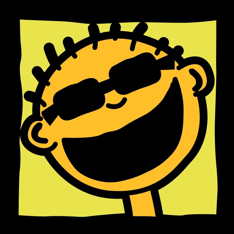 Ein grinsender Tourist