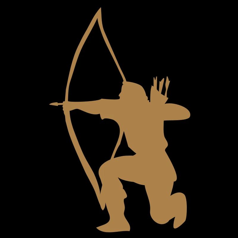 Longbow Archer kneeling stance