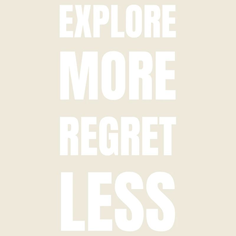 Explore more regret less