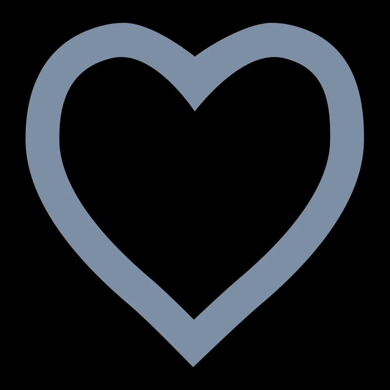 Heart outline