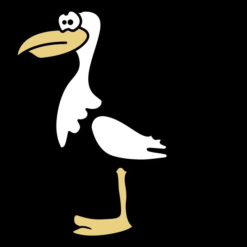 Seagull mignons motifs d'animaux mignons