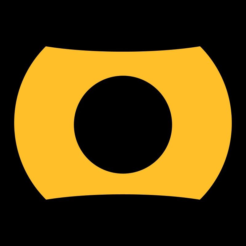 Billardkugel No 9 - gelb - V2