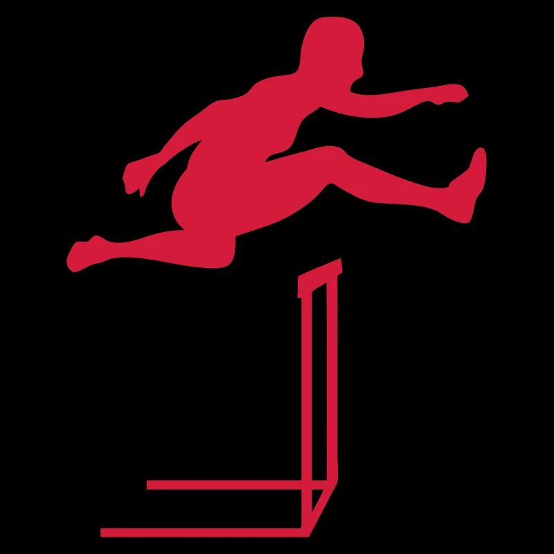 saut haie jump hurdle logo 2701