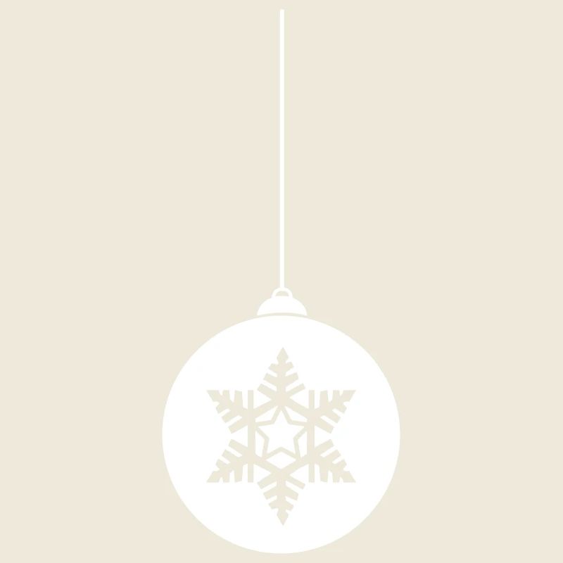 Boule de Noël Étoile Noël
