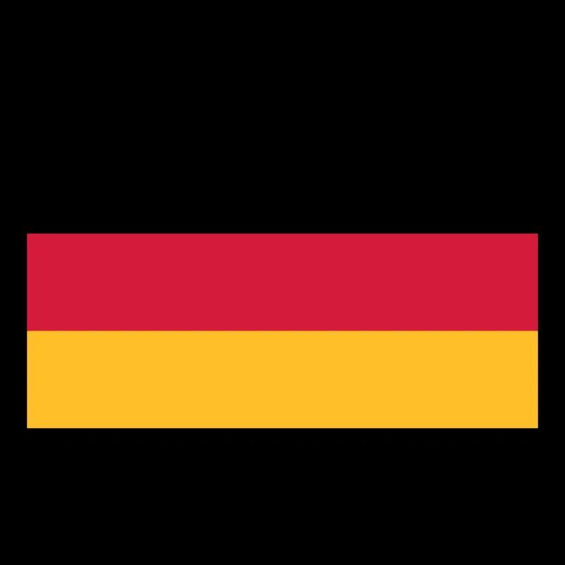 Allemagne Drapeau Noir Rouge Or