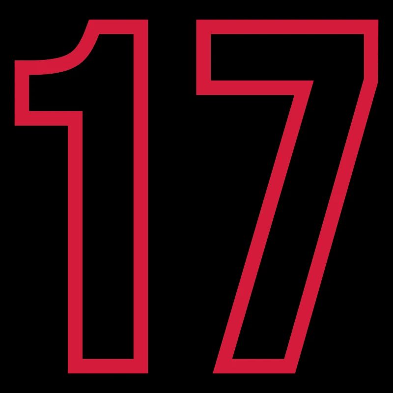 17 Number Years Jersey