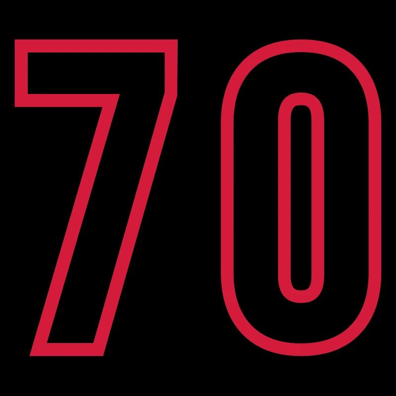 70 Number Years Leotard