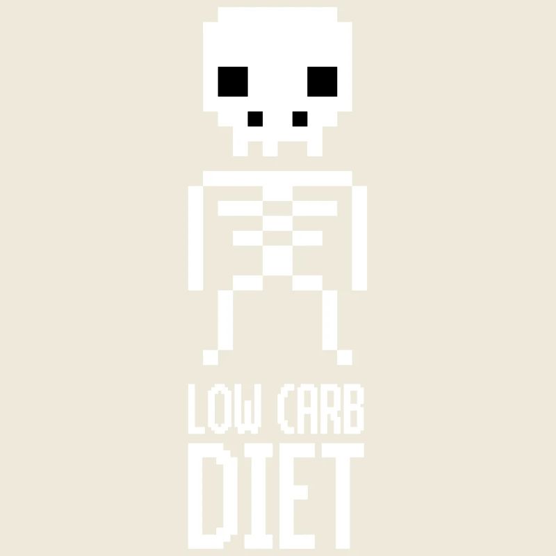 Low Carb Diet Skeleton