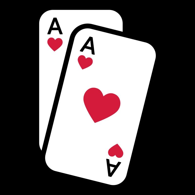 Karten Herz Ass Spielkarten Poker