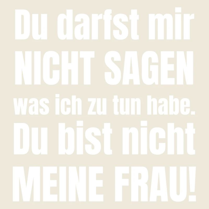 Ehemann Gatte hat entscheidungsfreudige Ehefrau