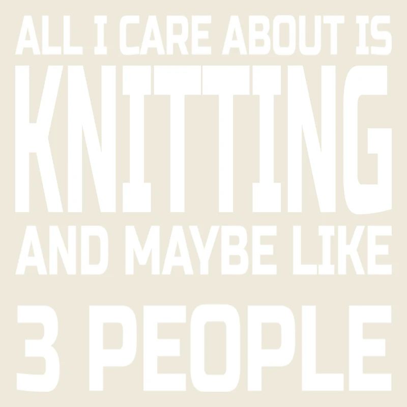 Care about knitting