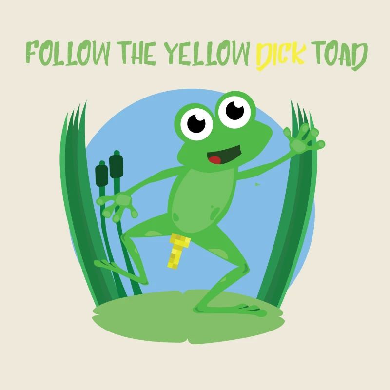 Suivez le crapaud jaune