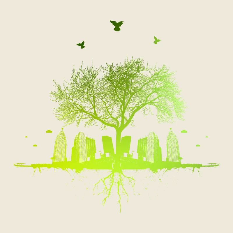 Green Tree - Natur Baum Stadt urban Geschenk