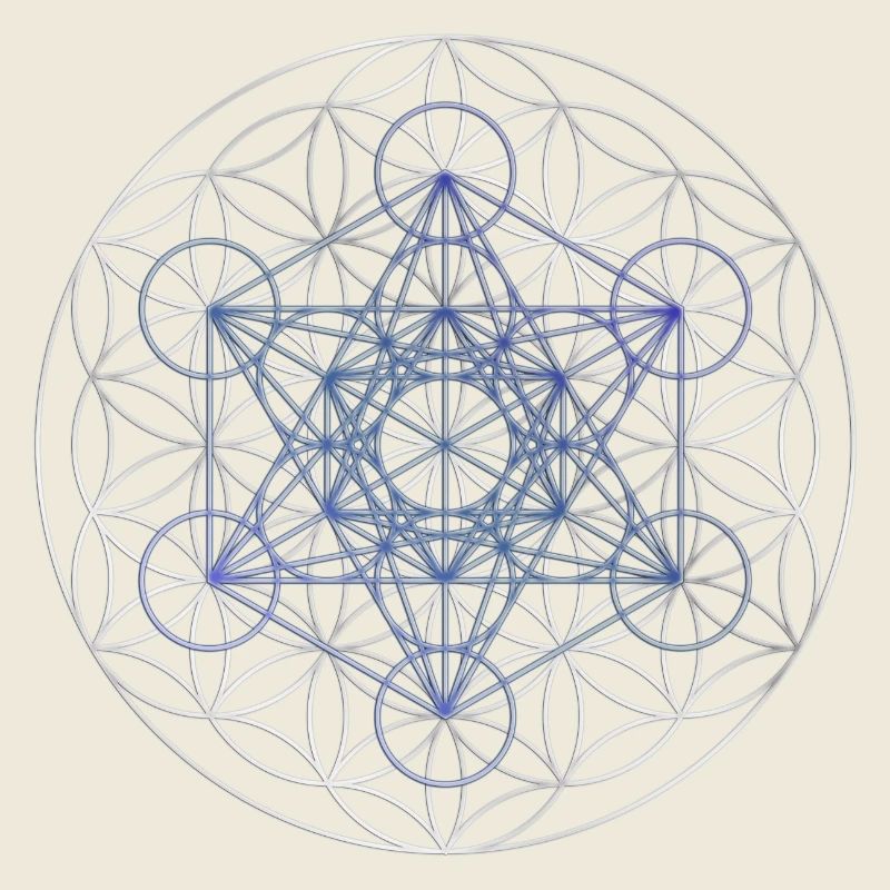 Le cube de Metatron - Fleur de la vie