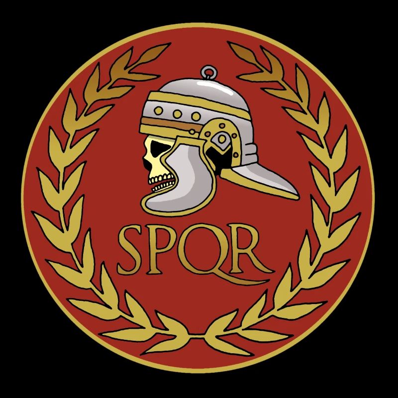 Tête de mort empire romain