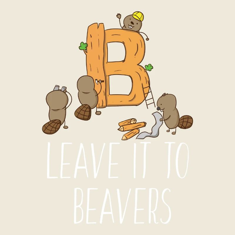 Biber - Damm - Ingenieur - Geschenk