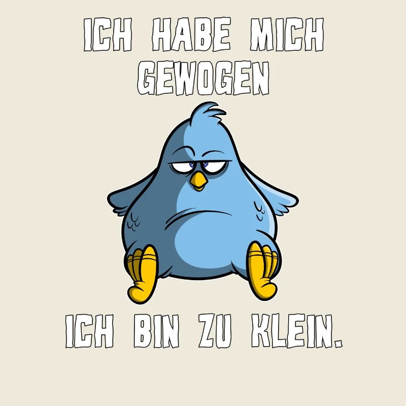 Ich habe mich gewogen - ich bin zu klein, Vogel