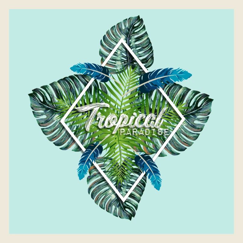 Summer - tropical summer paradise