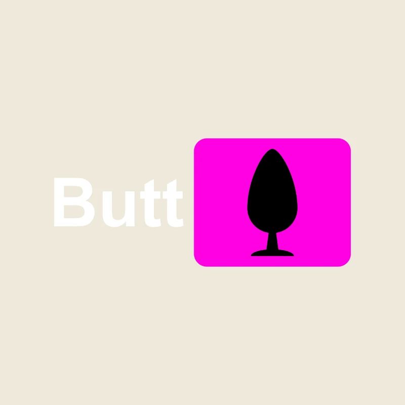 Butt Plug Icon Pink