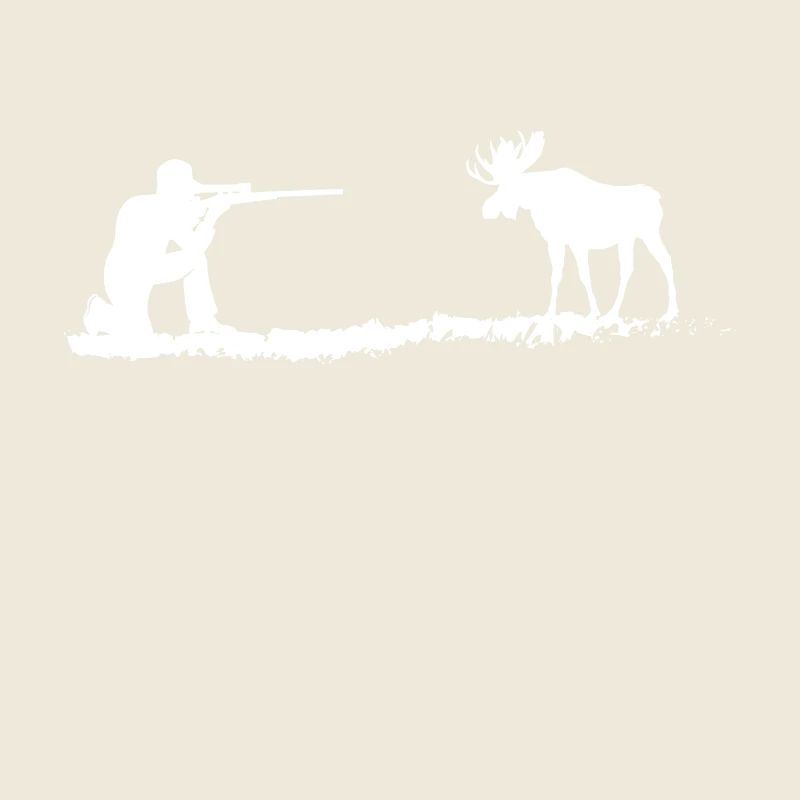 Jäger Elch Skandinavien Jagd Geschenkidee Natur