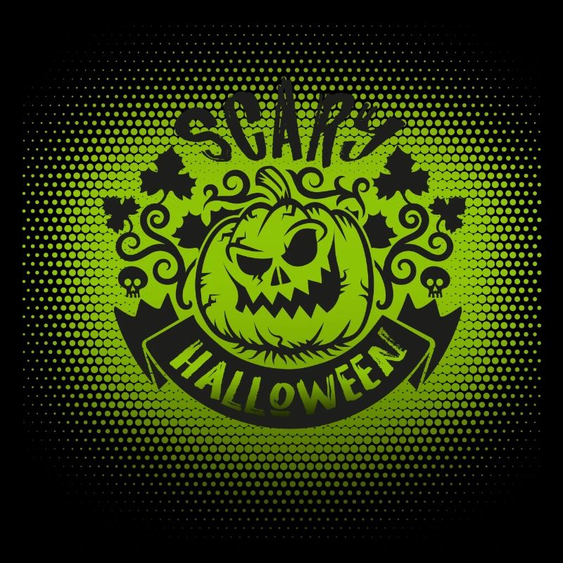 Scary Halloween Party Pumpkin Fall Gift Idea