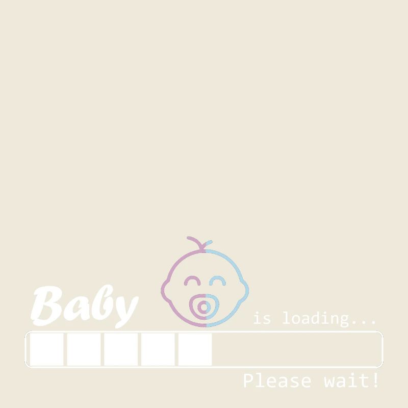 Baby is loading - Junge/Mädchen