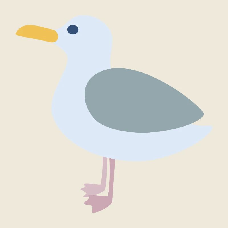 Möwe Symbol Meer See Kinder Nordsee Küste Deko