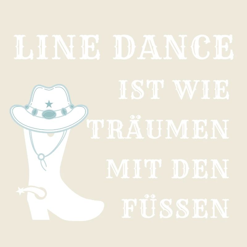 Line Dance ist wie Träumen mit den Füßen