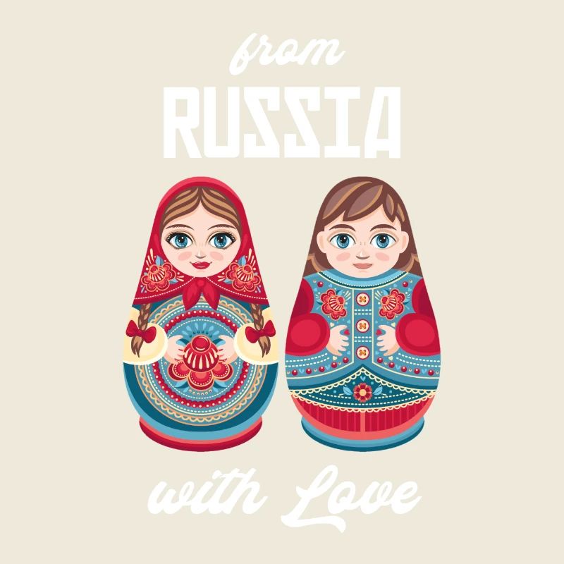 Russland Matroschka UDSSR Russia Puppe Geschenk