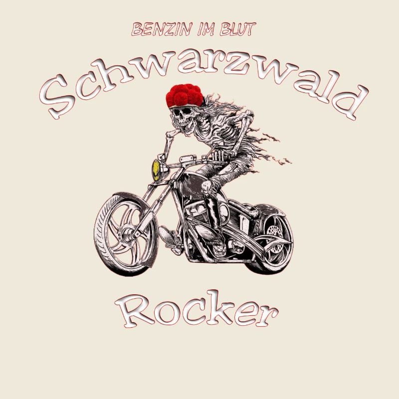 Schwarzwald Skelett-Rocker