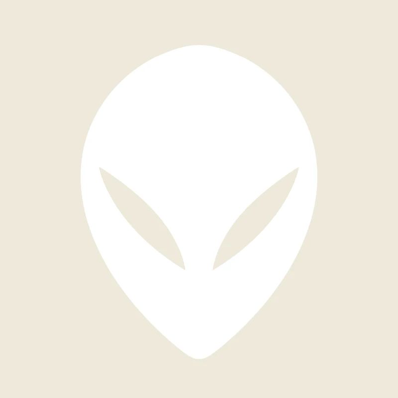 Tête extraterrestre ovni