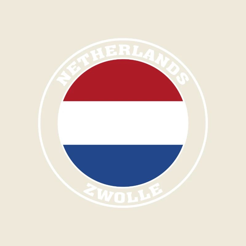 Zwolle Netherlands Flag Zwolle Holland
