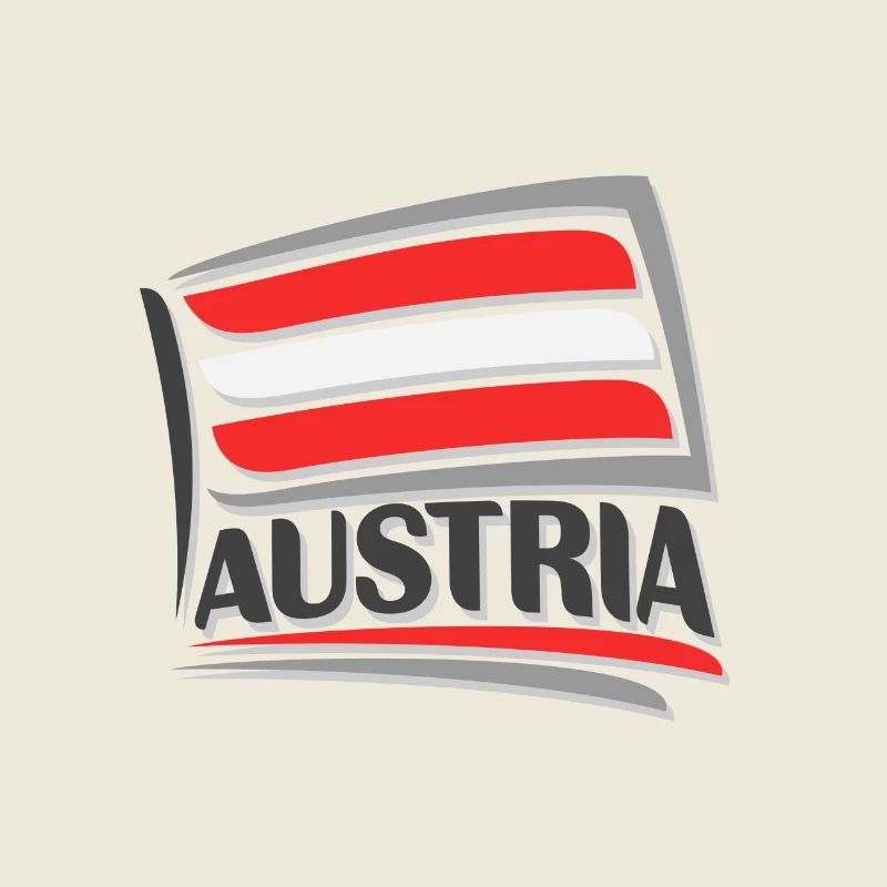Austria Souvenir Landmark, Austria Flag Travel