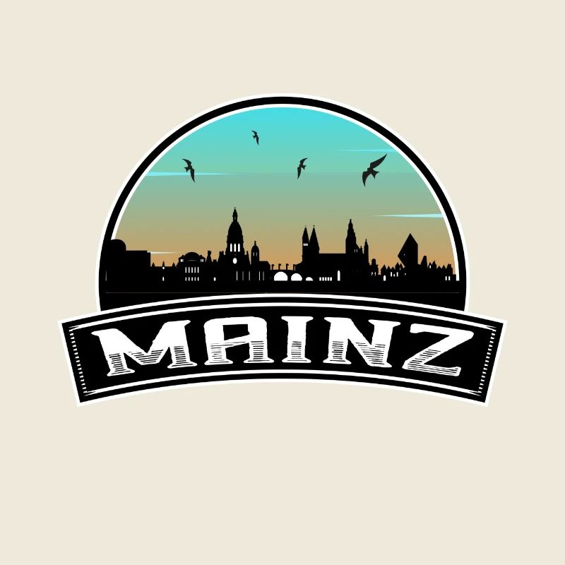 Mainz Germany Skyline German Souvenir