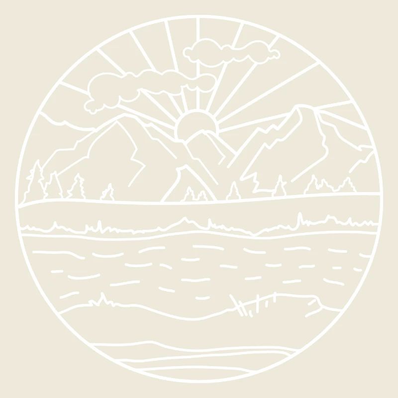 Mountains symbol