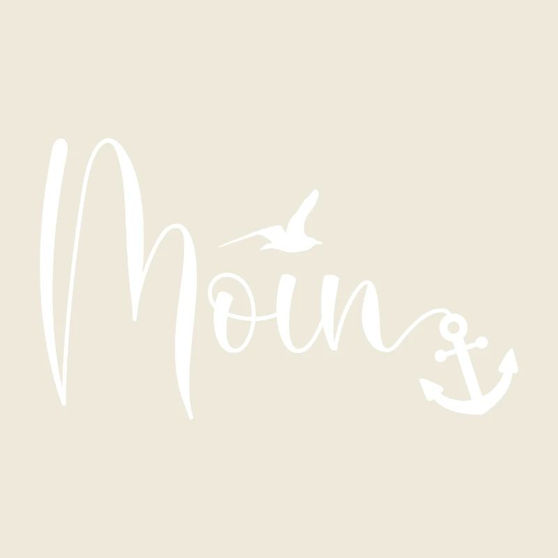 Moin Möwe Anker Platt Dialekt Ostfriesland