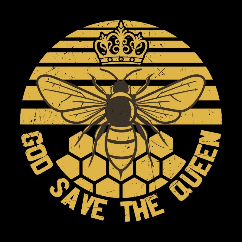 God Save The Queen Beekeeper Honey Bee