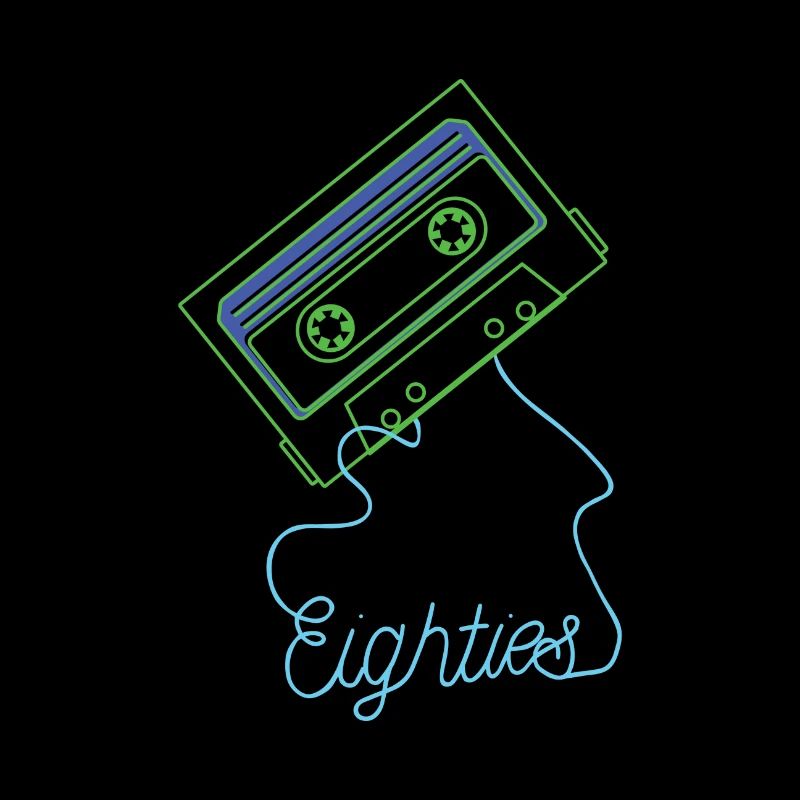 Eighties Cassette Tape 80s Retro