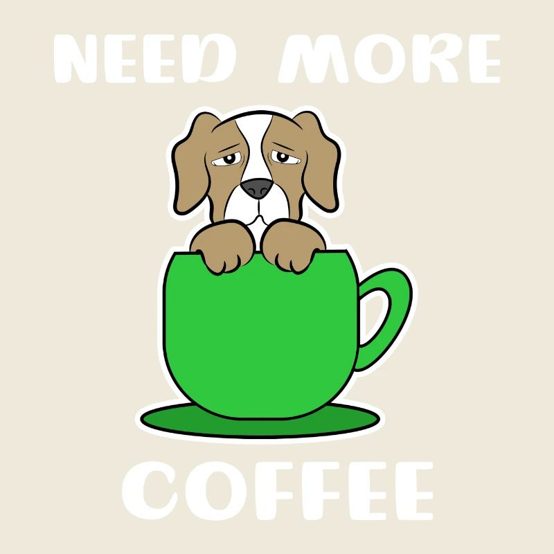 Statement Coffee Dog Caffeine Coffee Cup