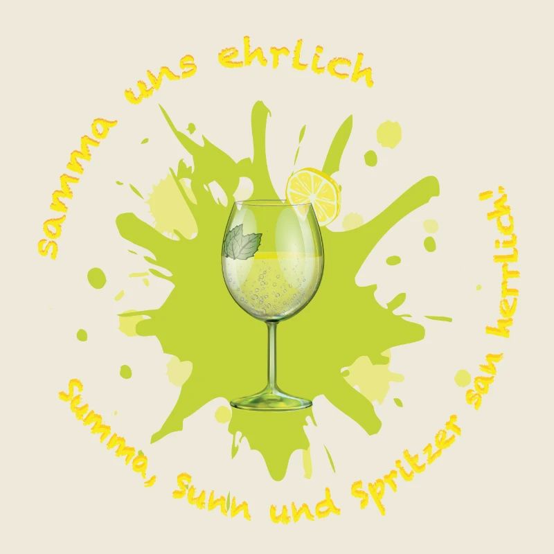 Samma uns ehrlich Summa Sunn Spritzer san herrlich