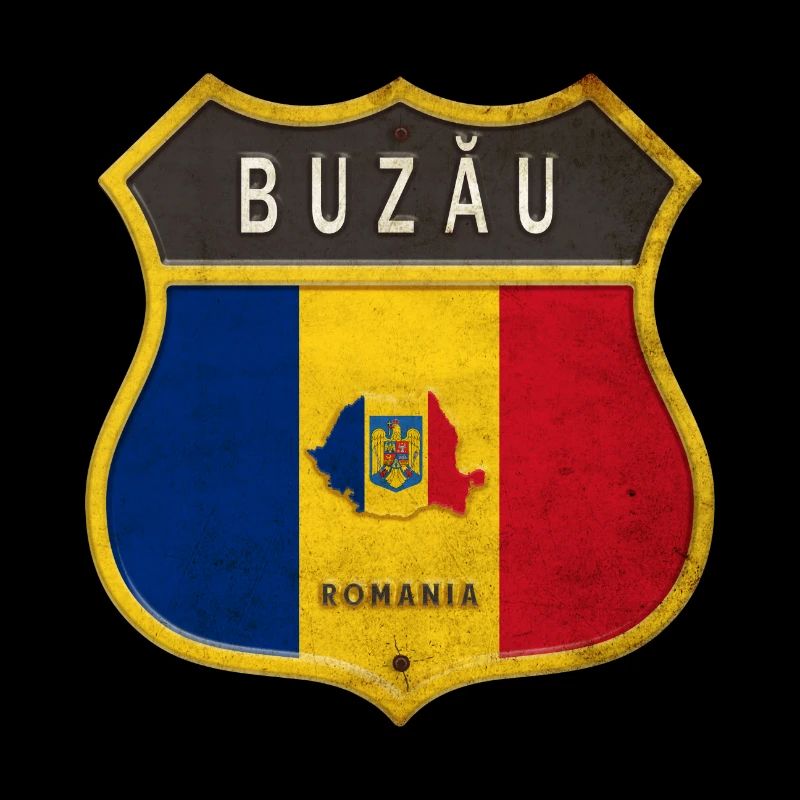 Buzău Rumänien Wappen Design