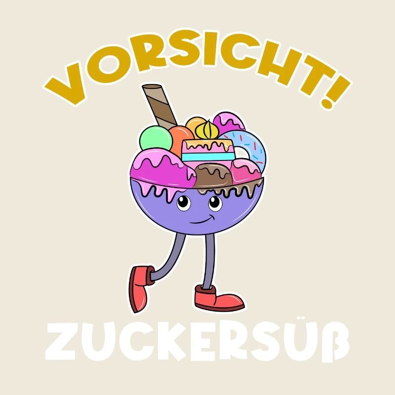 Süßigkeiten Schokolade Nachspeise Statement Lecker